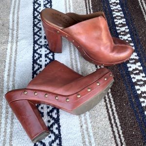 Kork-ease 70s Vintage Vibes Platform Clogs